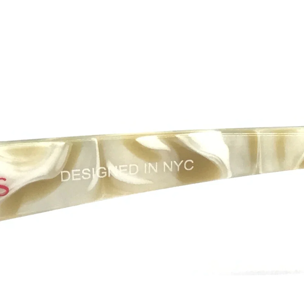 Fit For A Goddess Eyeglasses Frames FGO006 BLK Black Ivory Full Rim 55-18-145